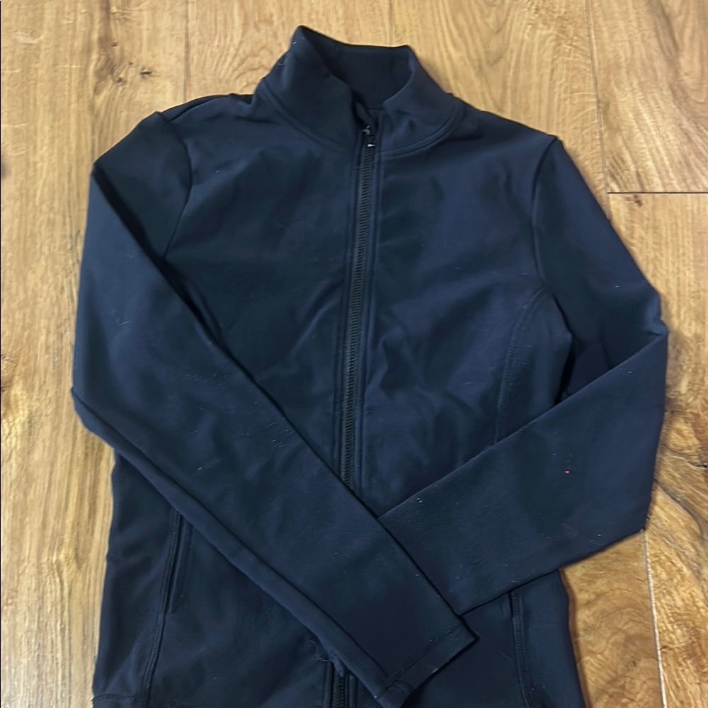Black Full-Zip Jacket